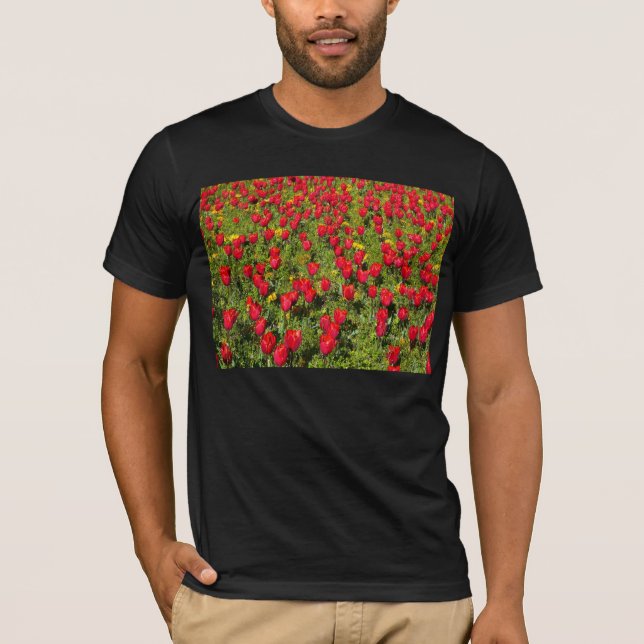 Red Tulips T-Shirt (Front)