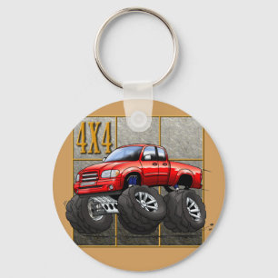 Red_Tundra Key Ring