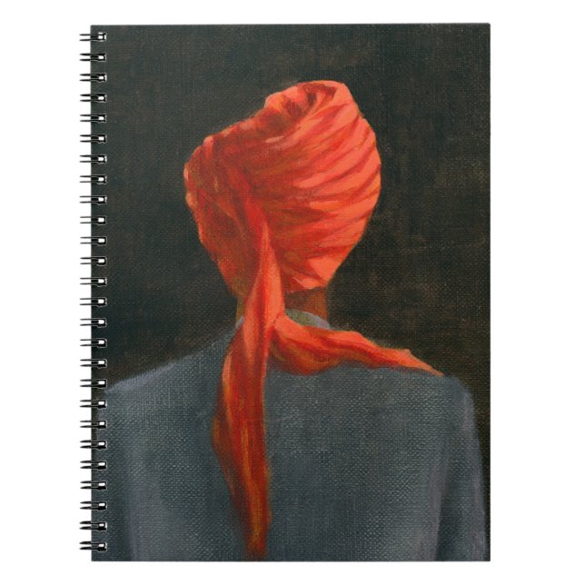 Red turban 2004 spiral notebook (Front)