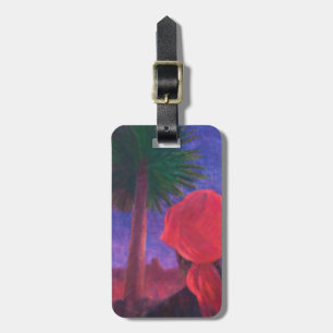 Red Turban dusk Jodhpur 2012 Luggage Tag