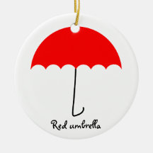 Red umbrella