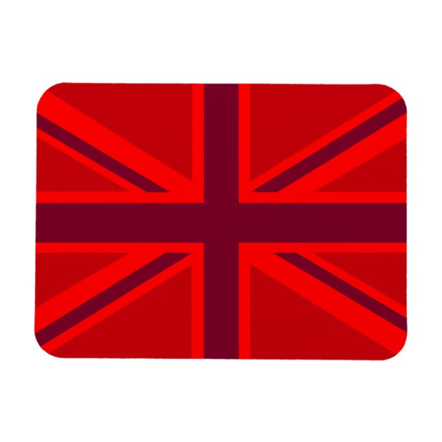 Red Union Jack Magnet (Horizontal)