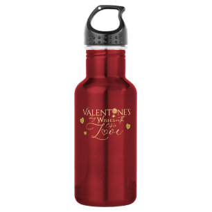 Red Valentine's Day Gifts 532 Ml Water Bottle