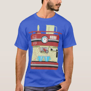 Red vector coffee machine T-Shirt