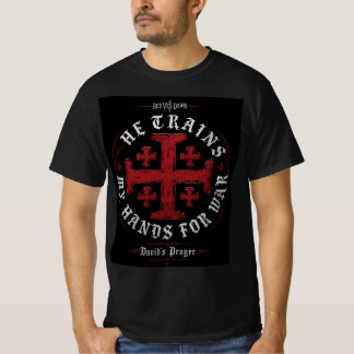 RED VEIL DAWN - He trains my hands for war. T-Shirt