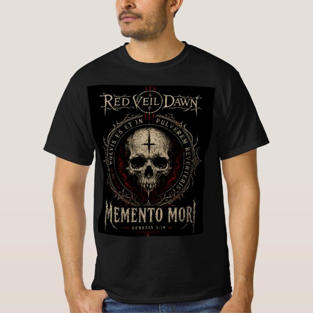 RED VEIL DAWN - Momento Mori T-Shirt (Front)