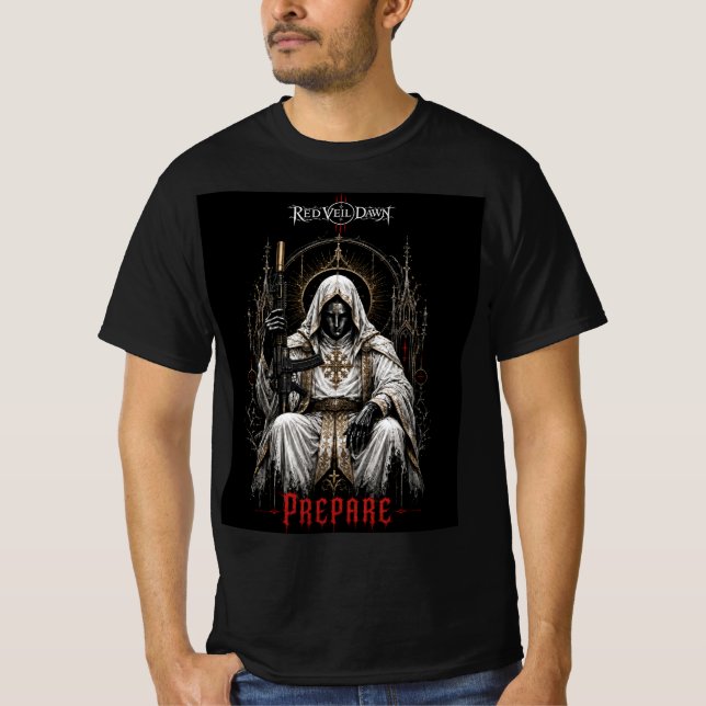RED VEIL DAWN - Pepare T-Shirt (Front)