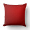 Red Velvet Cake Crushed Velvet Throw Pillow