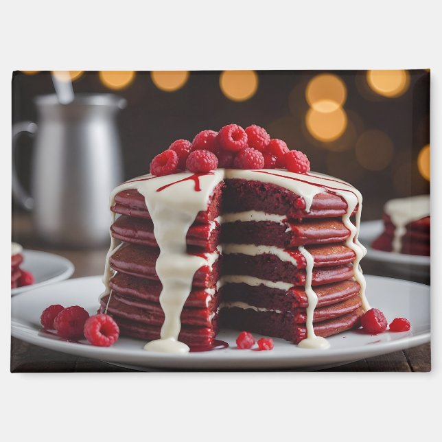 Red Velvet Pancakes Magnet (Front)