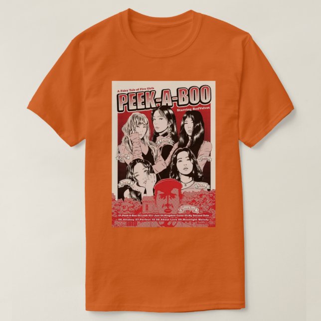 Red velvet peek a boo posteranime T-Shirt (Design Front)