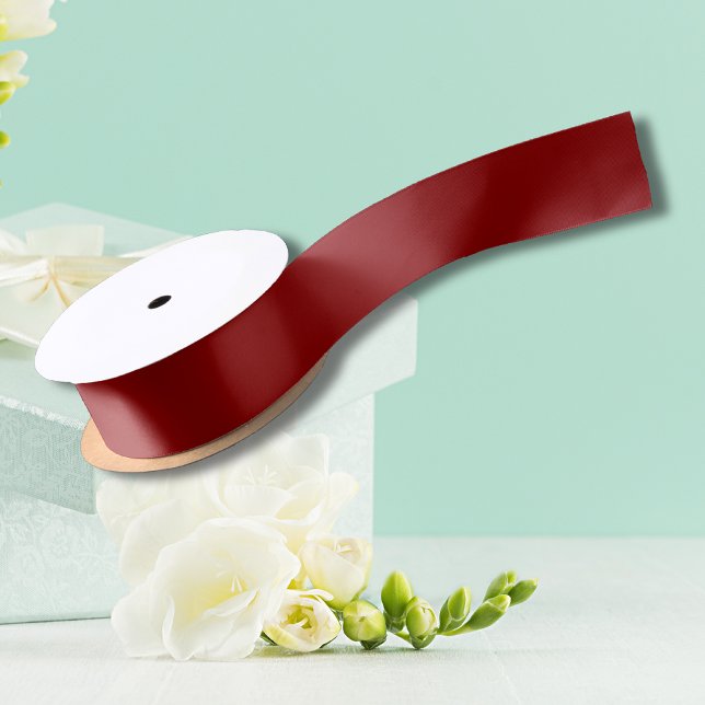 Red Velvet Solid Colour | Classic | Elegant  Satin Ribbon (Creator Uploaded)