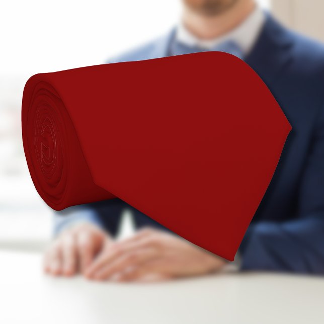 Red Velvet Solid Colour | Classic | Elegant  Tie (Creator Uploaded)