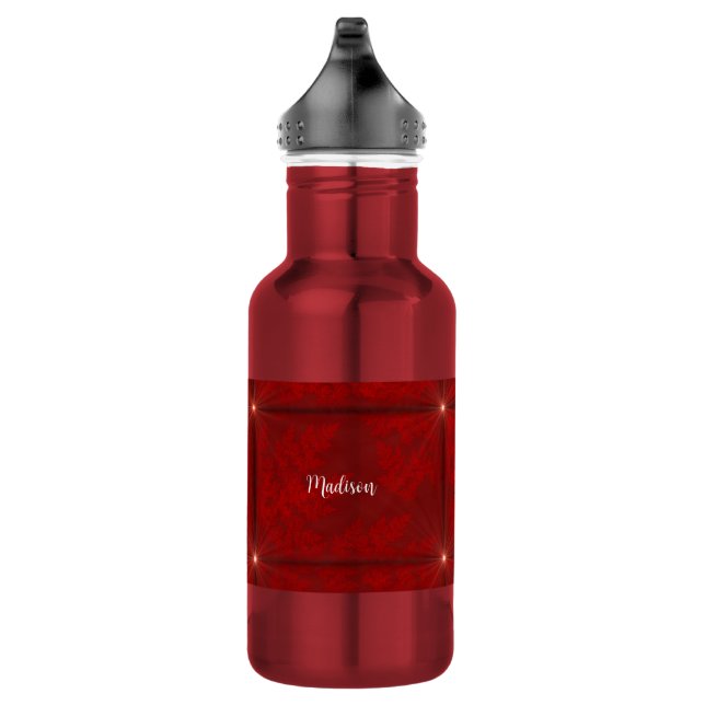 Red Velvet Starbursts Water Bottle (Right)