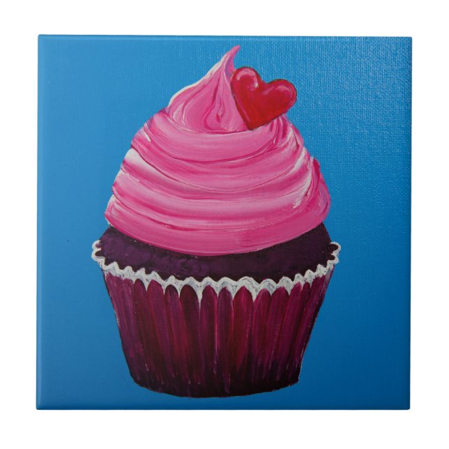 Red Velvet Twist Tile (Front)