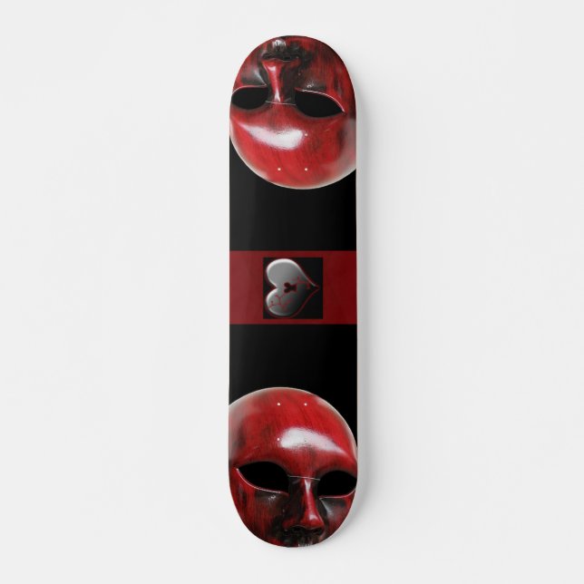 Red Venice Mask Skateboard (Front)