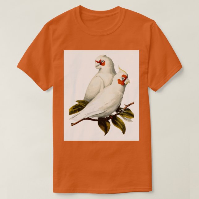 Red Vented Cockatoo T-Shirt (Design Front)