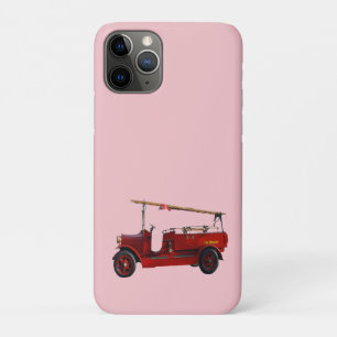 Red Vintage Fire Truck With Overhead Ladder,  Case-Mate iPhone Case