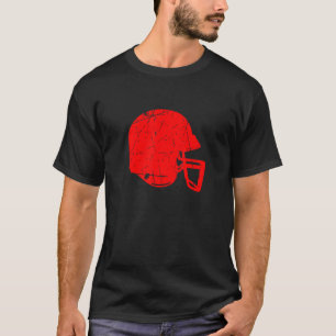 Red Vintage Football Helme State of South Carolina T-Shirt
