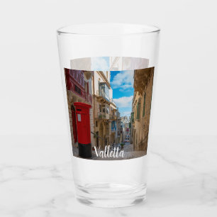 Red vintage mail box in Malta Glass