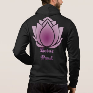 Red-violet Lotus Hoodie