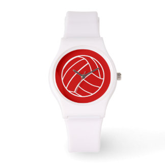 Red Volleyball Watch
