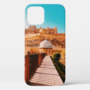 RED WALL FENCE iPhone 12 CASE