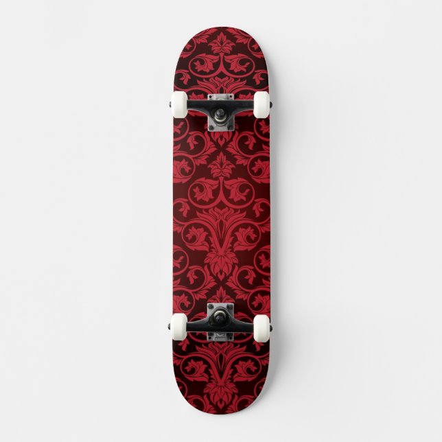 Red wallpaper 2 skateboard (Front)