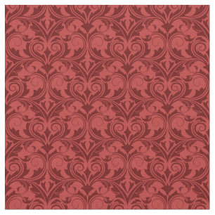 Red Wallpaper Fabric