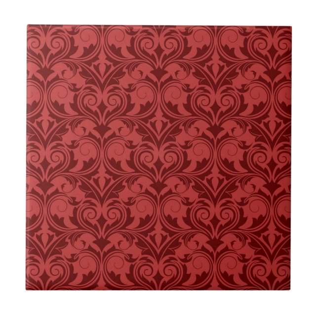 Red Wallpaper Tile (Front)