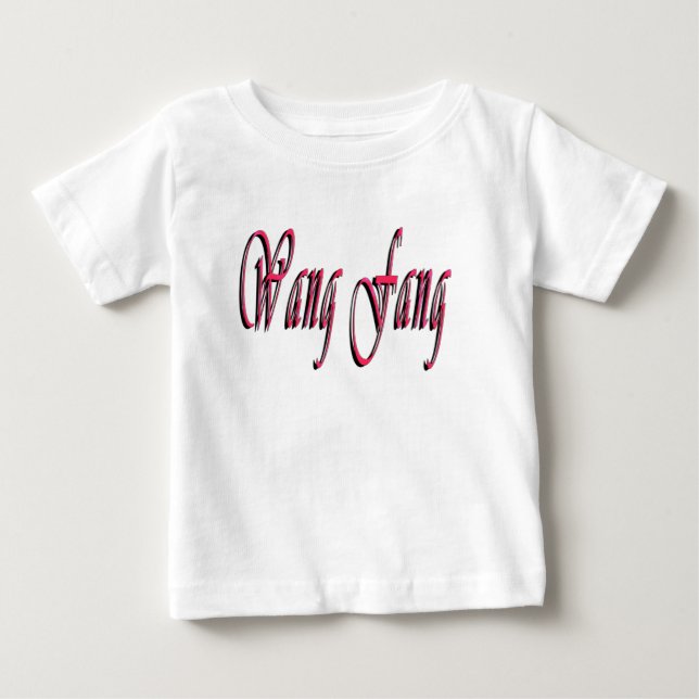 Red Wang Fang Name,  Baby T-Shirt (Front)