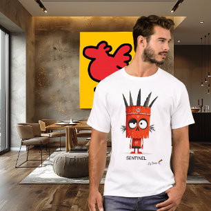 Red Warrior SENTINEL - By Design Unique T-Shirt