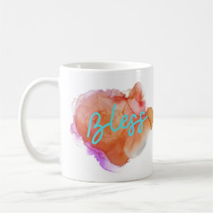 Red Watercolor Modern Word Stylish Trendy premium Coffee Mug