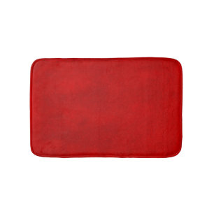 RED Watercolor Wash Bath Mat