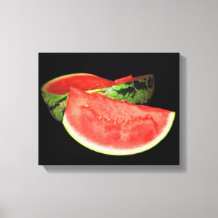 Red Watermelon Canvas Print
