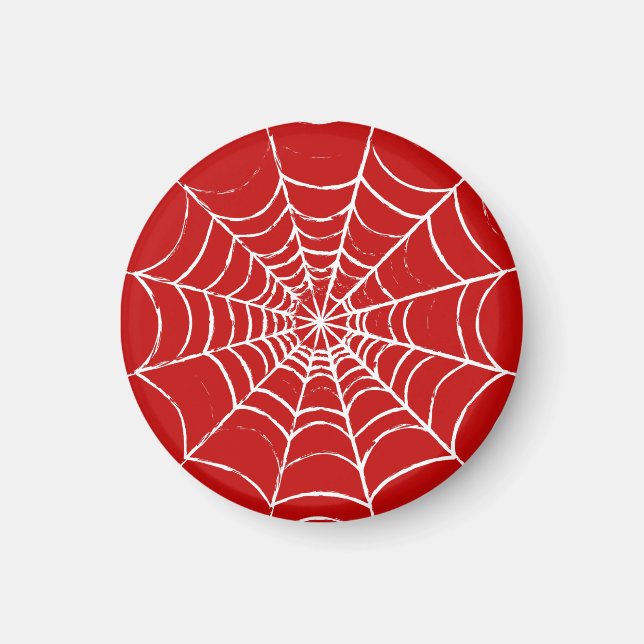 Red Web Magnet (Front)