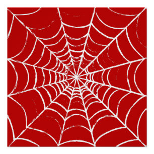 Red Web Poster