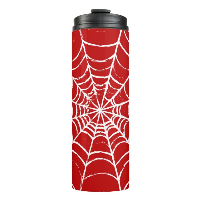 Red Web Thermal Tumbler (Front)