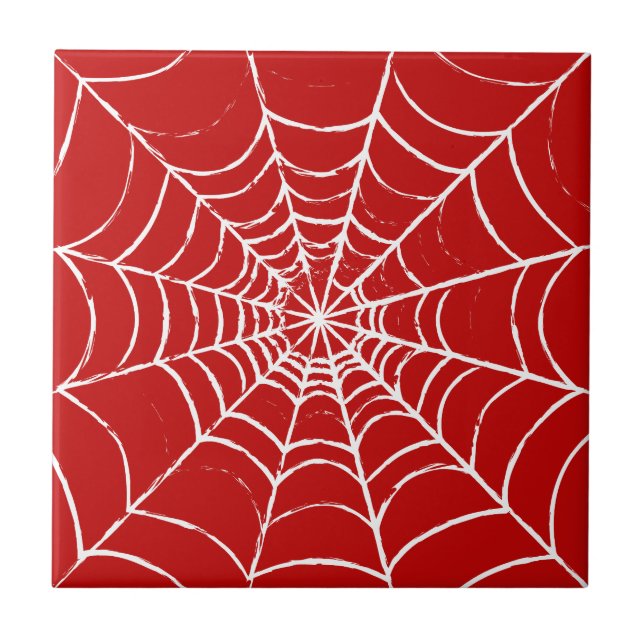 Red Web Tile (Front)