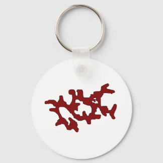 Red Weedaula Key Ring