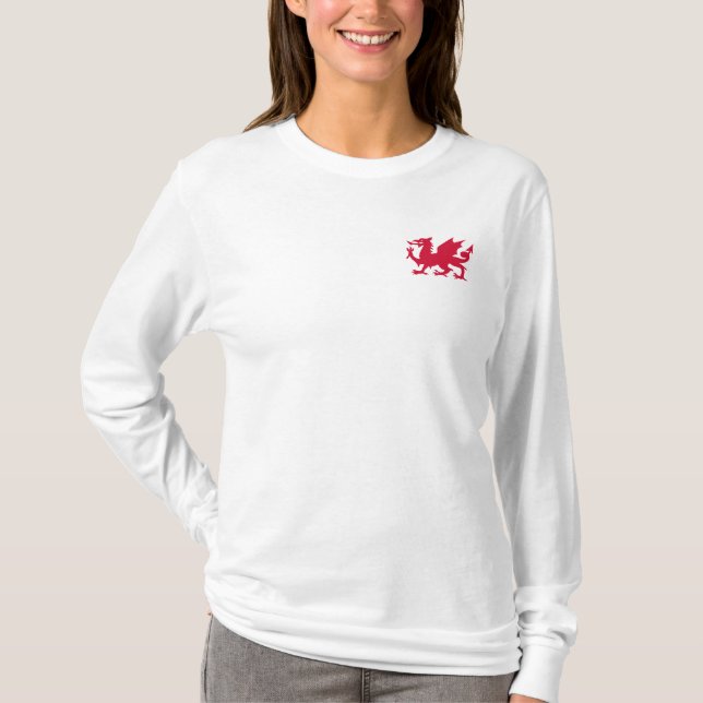 Red Welsh Dragon T-Shirt (Front)