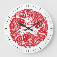 Red Whirling Koi Carp Fish Group Classic WC