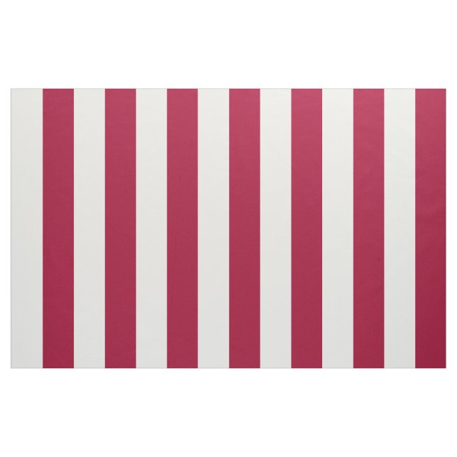 Red & White 2" Stripe USA Victorian Fabric (Fat Quarter)