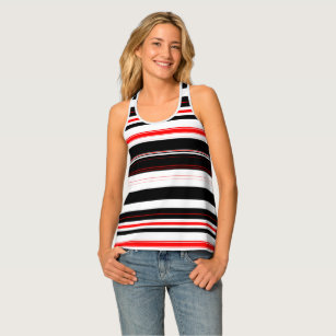 Tank Tops & Singlets, Black & White Tank Tops NZ