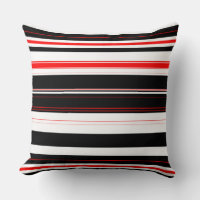 Red white and Black Stripes 