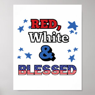 Red, White, and Blessed Poster