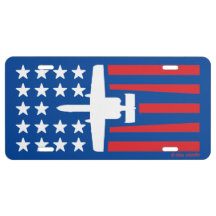 Red White and Blue A-10 Stars and Stripes