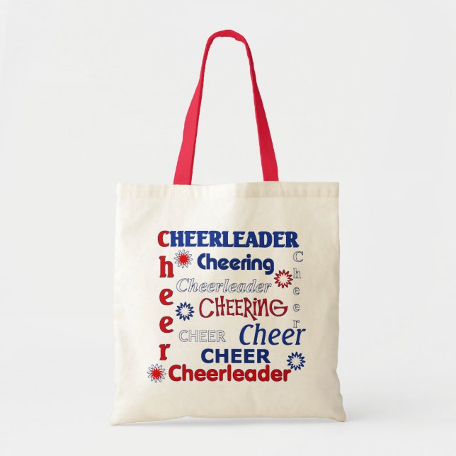 Red, White, and Blue Cheerleader Bag (Front)