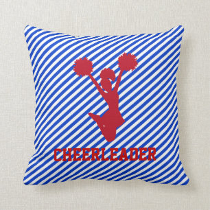 Red, White, and Blue Cheerleader Pillow