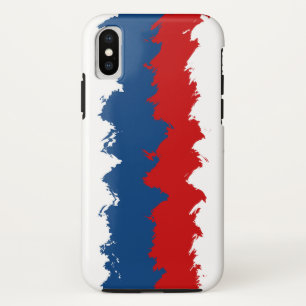 Red, White and Blue Cool Stripes Case-Mate iPhone Case