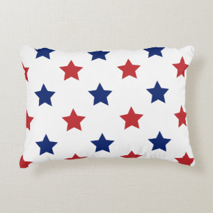 Red,White, And Blue Decorative Cushion